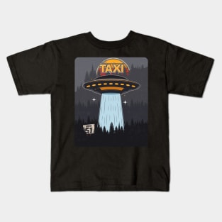 UFO TAXI Kids T-Shirt